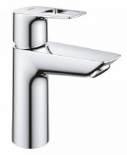 Смеситель для раковины GROHE BauLoop с донным клапаном, хром 23886001