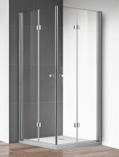 CEZARES Душевое ограждение ECO 80х90см ECO-O-ASH-2-80/90-C-Cr