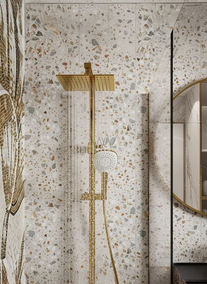 Приобрести душевая система wonzon & woghand shakespeare, темное золото (ww-654602-dg)