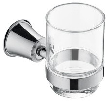 CEZARES Стакан для зубных счеток LIBERTY, подвесной, хром CZR-F-8986