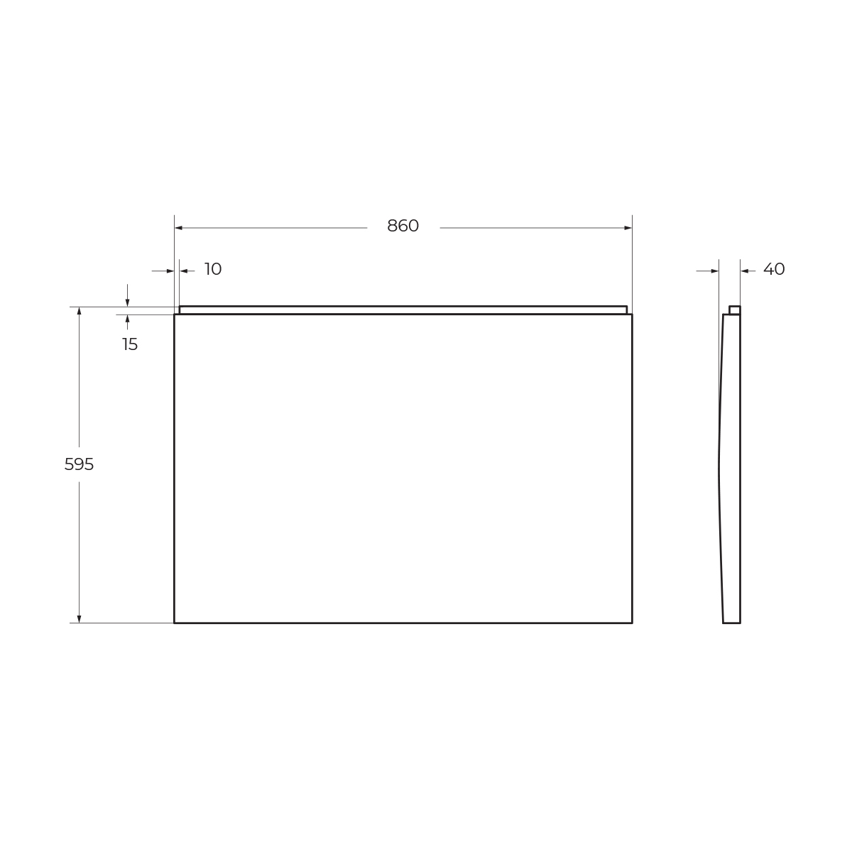 Приобрести cezares торцевая панель для акриловой ванны plane 90 см с крепежом plane-f-90-sp-w37