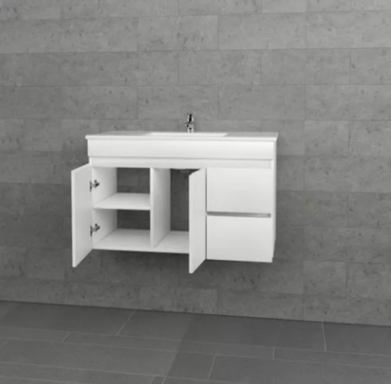 Приобрести mirsant тумба подвесная next 100\1 100 см с раковиной more -100 ут000086062