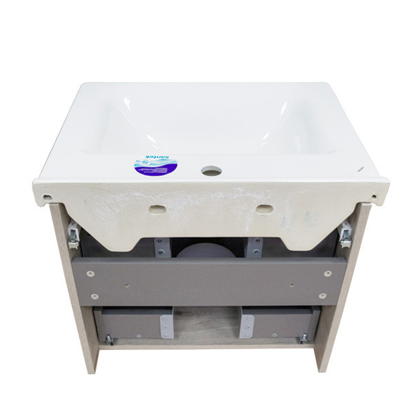 Приобрести сomforty тумба с раковиной "парма-60" дуб дымчатый