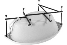 Aquanet Каркас для акриловой ванны, сварной Jamaica 160x100 см L/R