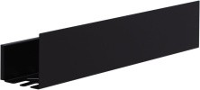 Aquanet Полка Магнум 60x12 см черная матовая 00274182