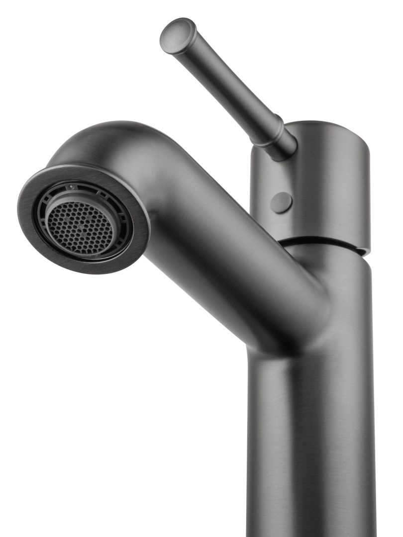 Приобрести смеситель для раковины wonzon & woghand tor, темный графит (ww-88018073-bgm)