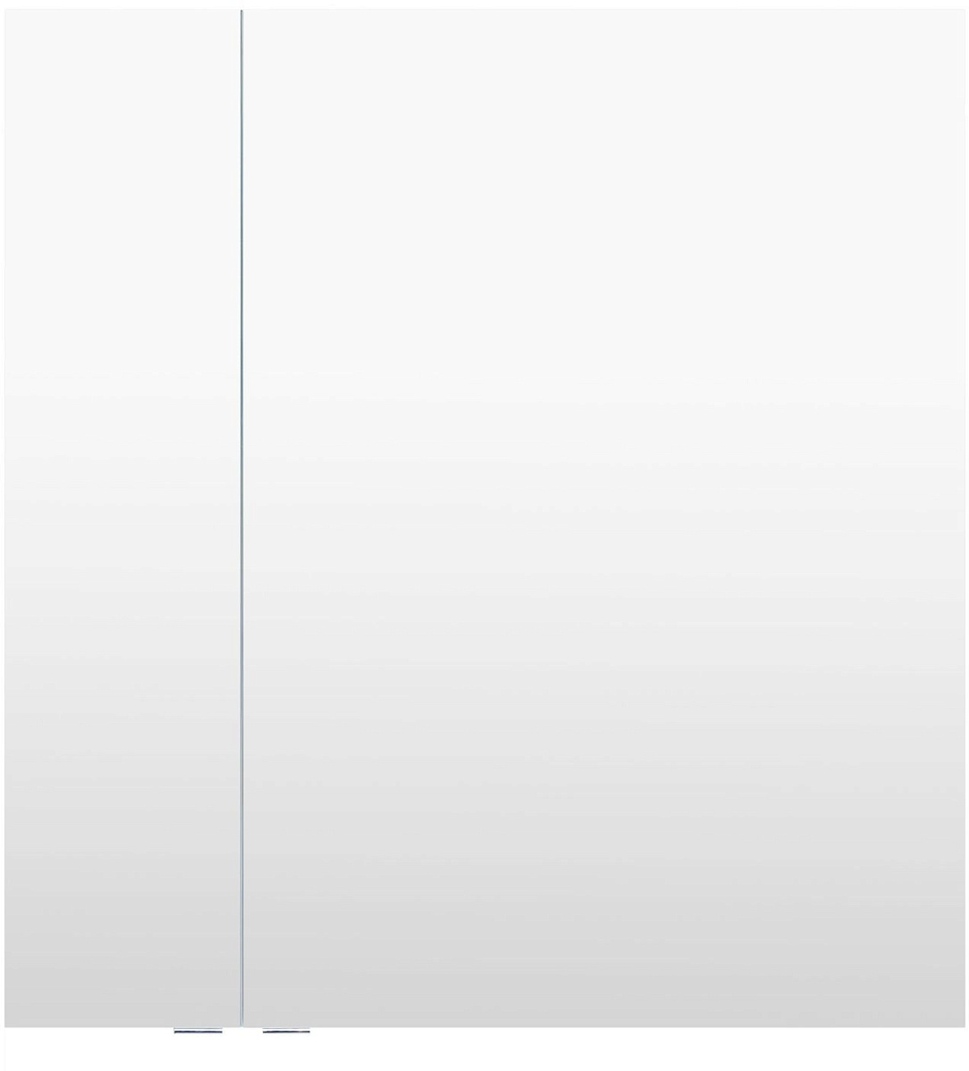 Приобрести aquanet зеркальный шкаф алвита new 80 см, белое матовое