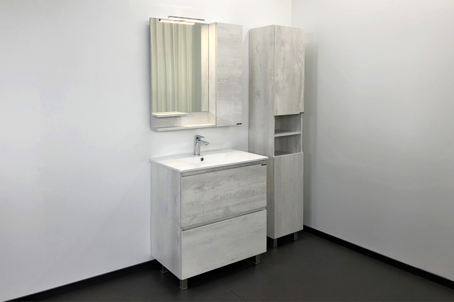 Приобрести сomforty пенал "верона-35-н", дуб белый