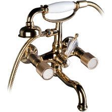 Boheme Смеситель для ванны Royale Cristal, золото\кристаллы 293-Royal/CRST