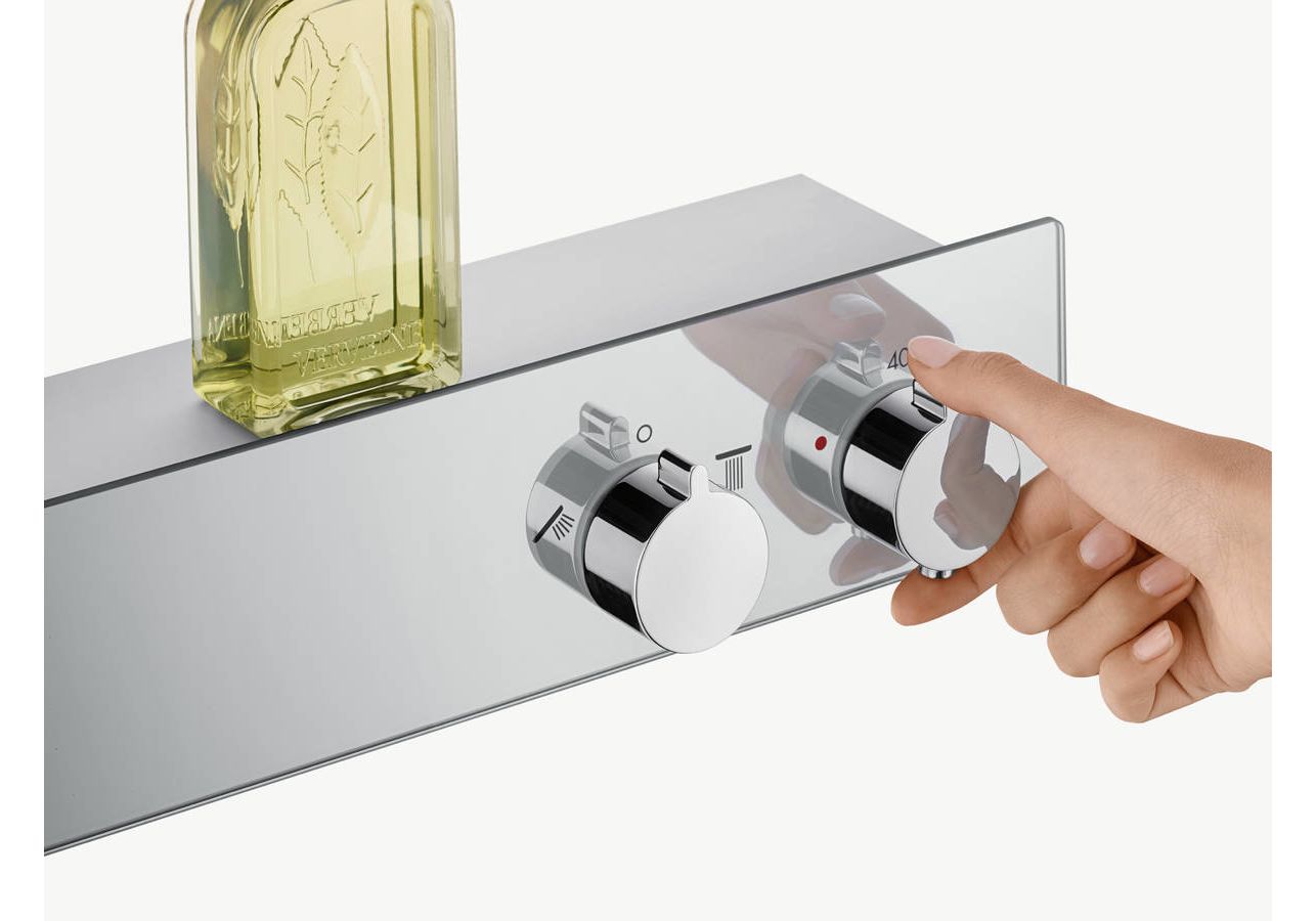 Приобрести смеситель для душа с термостатом hansgrohe shower tablet 600 13108400