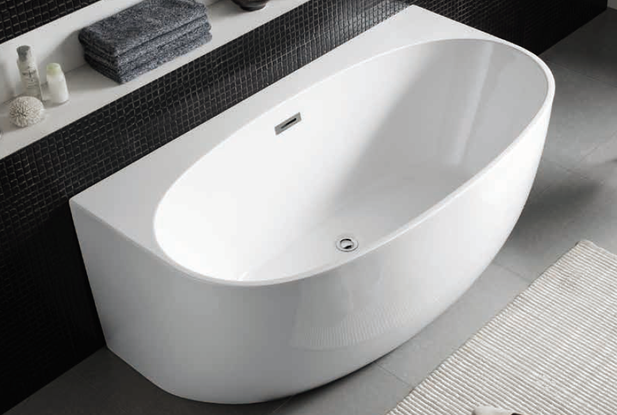 Приобрести акриловая ванна отдельностоящая azario cambridge 180x88 см.cam18090