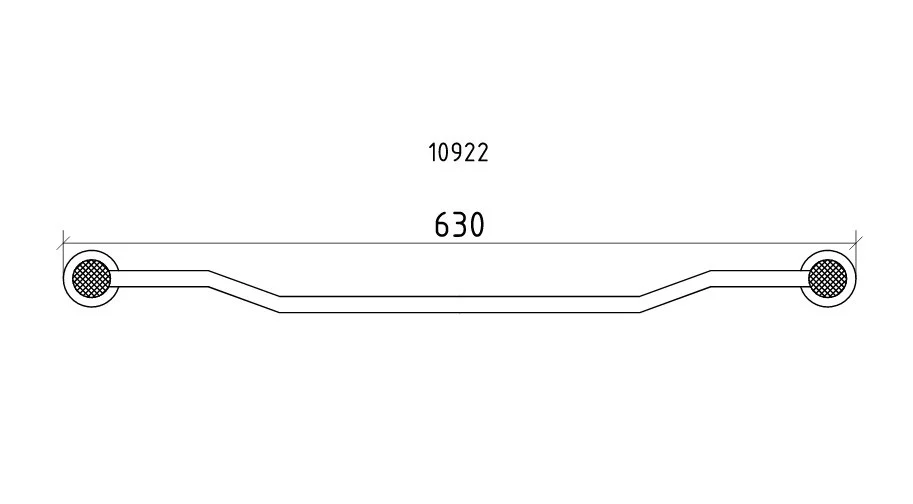 Приобрести boheme полотенцедержатель royale cristal 63 см, хром\черный 10922-cr-b