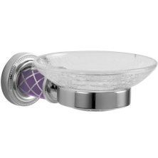Boheme Мыльница Murano, хром\фиолетовый 10903-V-CR