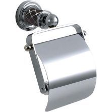 Boheme Держатель туалетной бумаги Murano, хром\черный 10901-B-CR