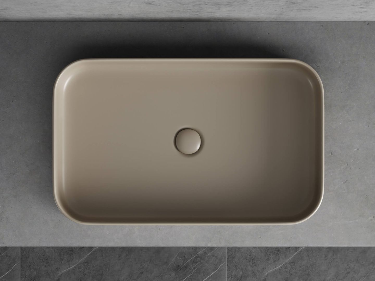 Приобрести hayzburg накладная раковина чаша 60х37 см, капучино матовая hb-0035-60mc