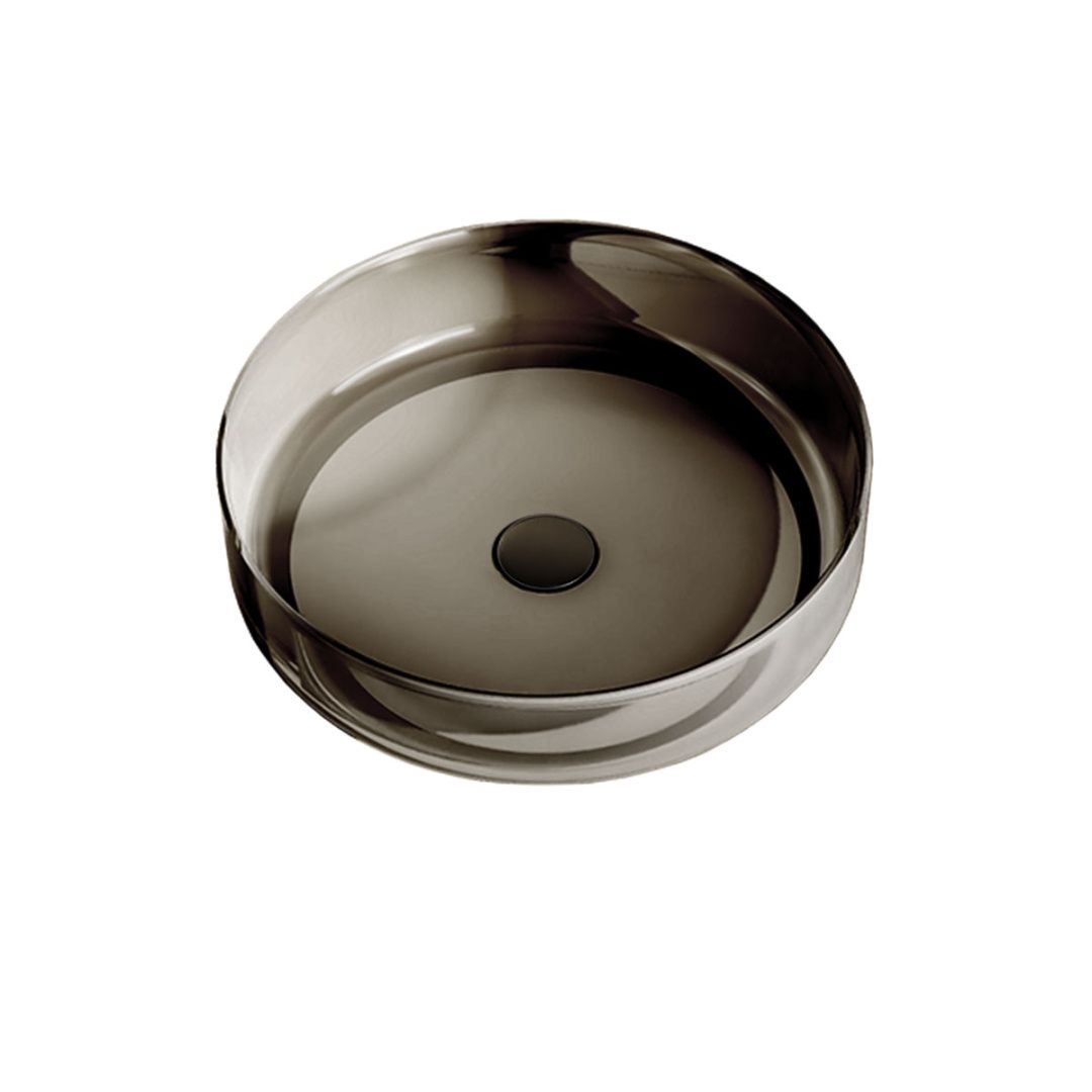 Приобрести vincea раковина накладная 45х45 см, прозрачная, четная vbs-6t16b