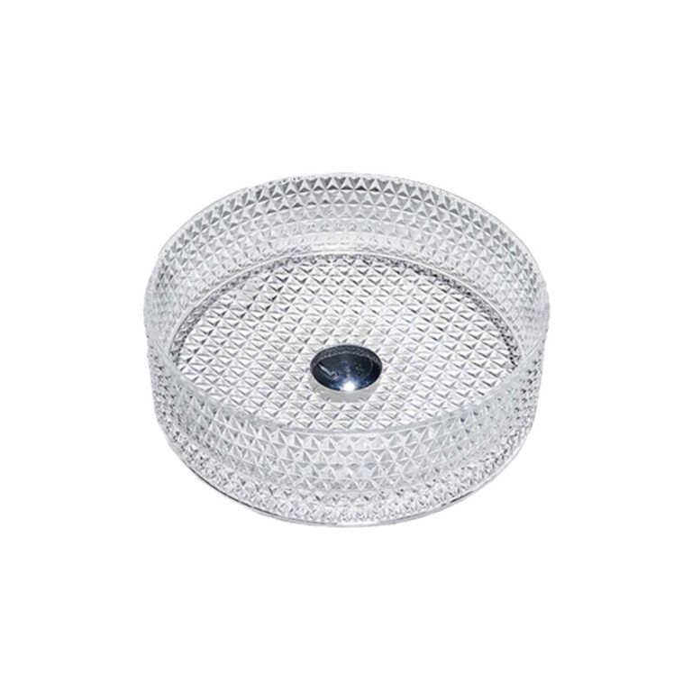 Приобрести vincea раковина накладная 40х40 см, прозрачная vbs-5gl01