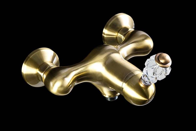 Приобрести boheme смеситель для душа crystal, бронза\кристаллы 304-crst