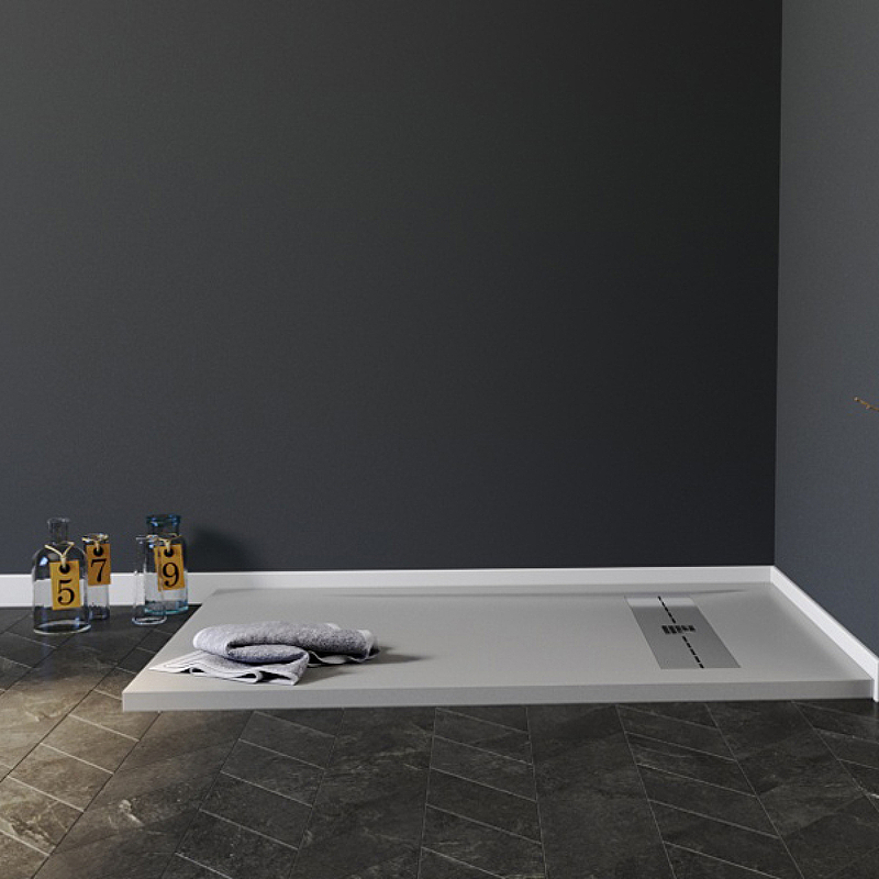 Приобрести aquanet душевой поддон delight 120х90 см, серый