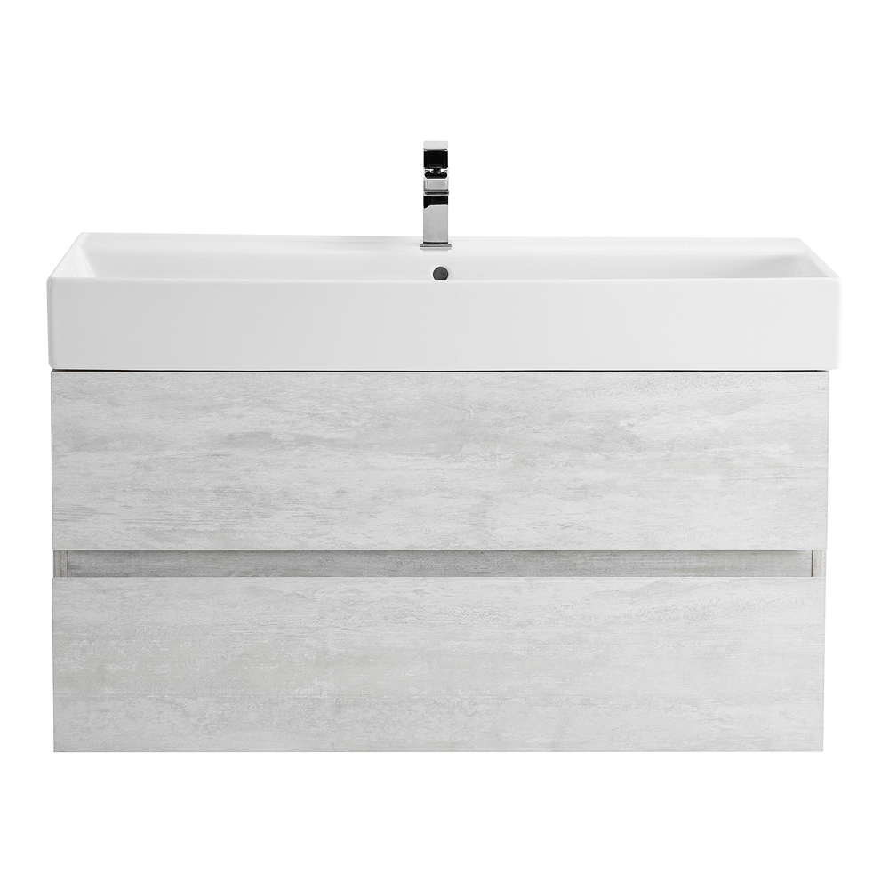 Приобрести cezares тумба подвесная с раковиной molveno 46 80 см legno bianco, белый глянец molveno 46-80-2c-so-lb