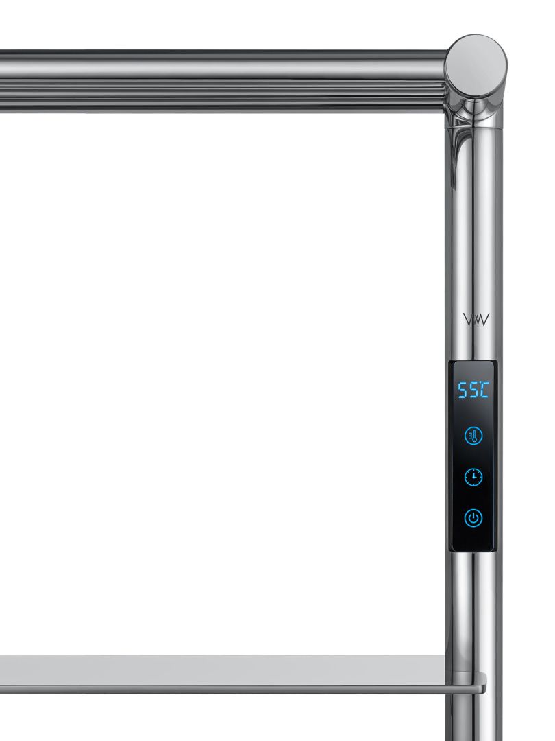 Приобрести полотенцесушитель электрический wonzon & woghand düsseldorf, хром (ww-a208-cr)