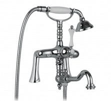 CEZARES Смеситель на борт ванны MARGOT, 2 отверстия, бронза MARGOT-PBV2-02-Bi