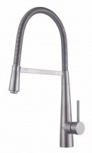 Savol Смеситель для кухни 510мм, гибкий излив, нержавеющая сталь SUS6014