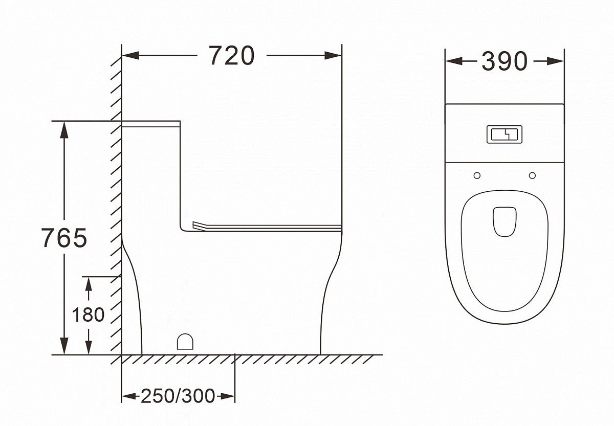 Приобрести azario напольный унитаз-компакт sinto, c дюропласт. крышкой с микролифтом az-1098