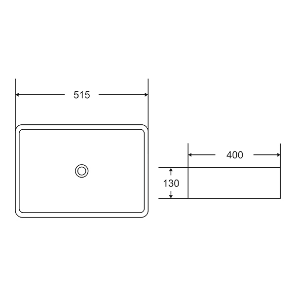 Приобрести mirsant раковина чаша shell-0619 grey stone 51х40 см, серая ут000055814