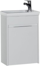 Aquanet Тумба с раковиной Дувр 45 см, белая 00213041