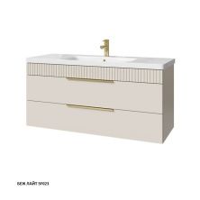 Caprigo Тумба с раковиной MONBAR 120 см, светло бежевая