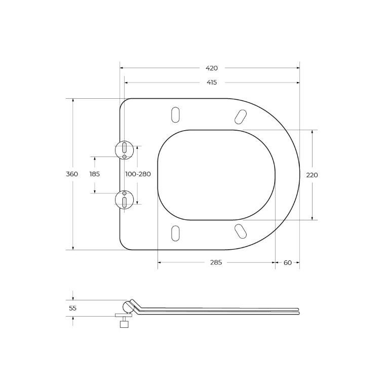 Приобрести belbagno унитаз безободковый подвесной sfera-tor с сиденьем дюропласт, микролифт, белый bb046ch-tor/bb2111sc