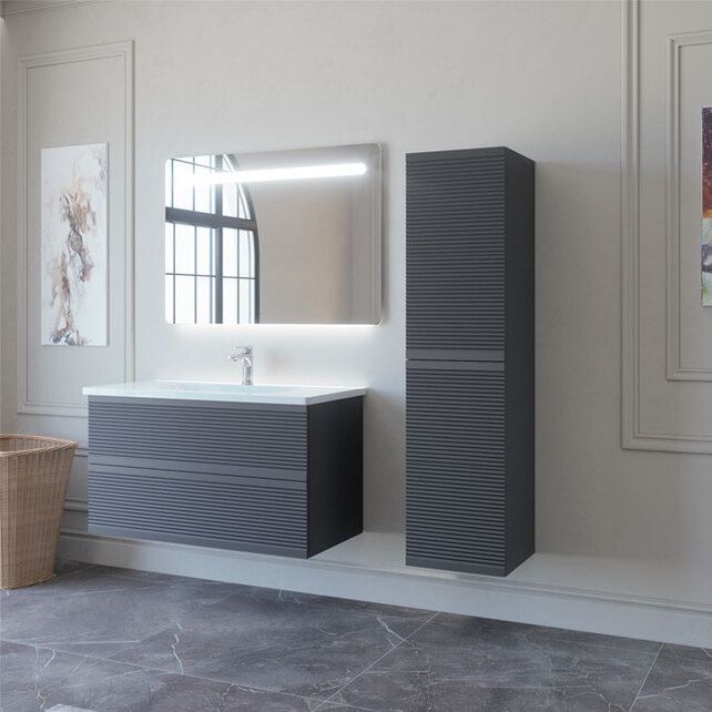 Приобрести caprigo пенал modo secondo 35 см, графит