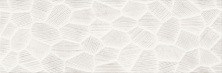 Плитка настенная Alma Ceramica Melange Белая Рельефная