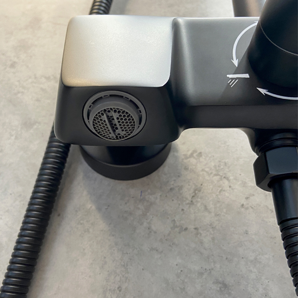 Приобрести comforty смеситель напольный, ff074r-cmt, черный матовый