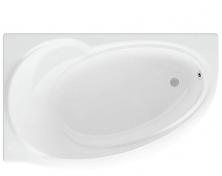 Акриловая ванна асимметричная Aquatek Бетта L 160x97 см