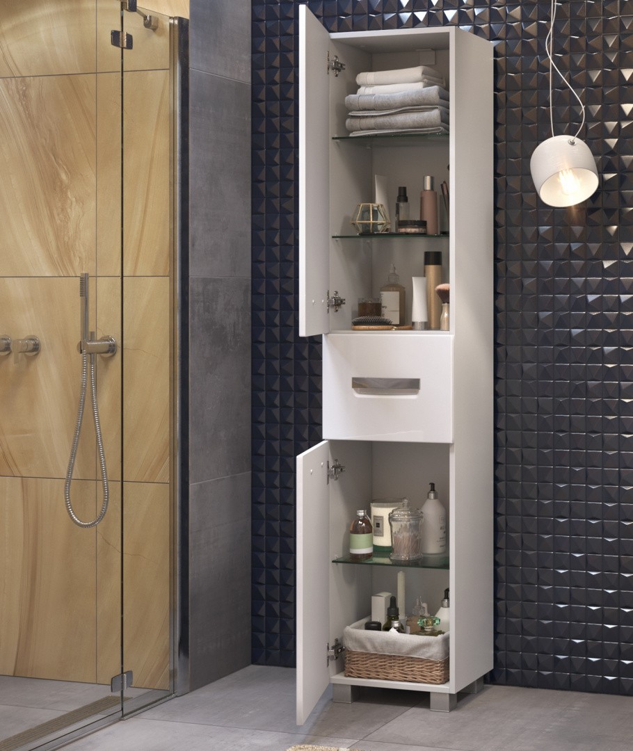 Приобрести vigo пенал plaza, напольный, 40см, белый pn.pla.40