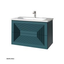 Caprigo Тумба с раковиной MODO Quarta 80 см, море 35712 9