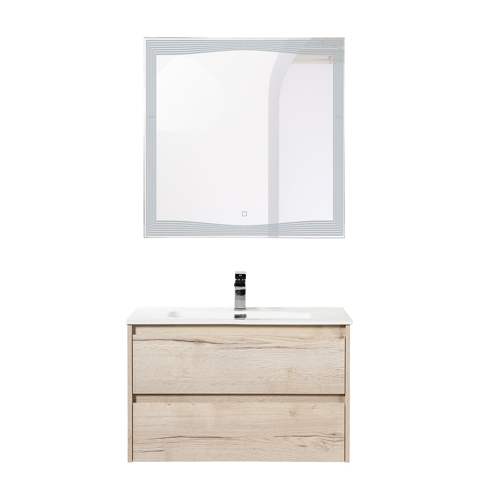 Приобрести belbagno тумба с раковиной kraft 90 см, подвесная rovere galifax bianco, белая раковина