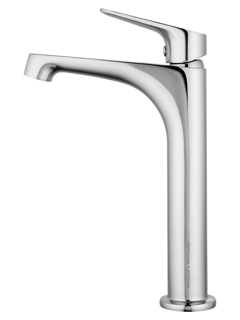Приобрести смеситель для раковины высокий wonzon & woghand balance, хром (ww-051124-cr/l)