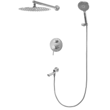 Grocenberg Встраиваемая душевая система, хром GB5001CR