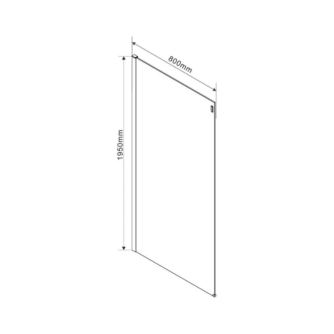 Приобрести vincea душевое ограждение como 80х130 см, прозрачное, хром vsr-1c8013cl