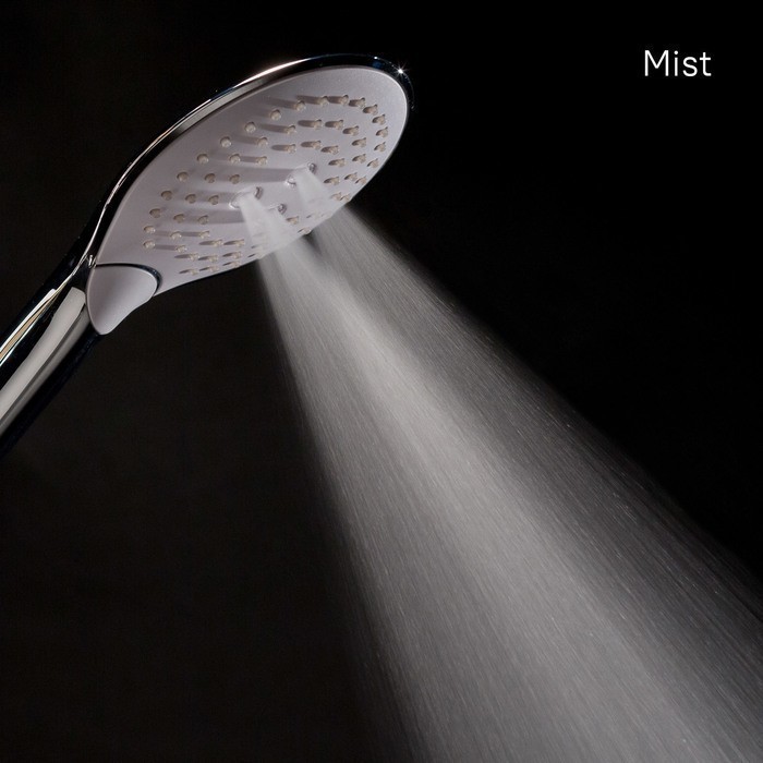 Приобрести iddis душевая лейка 3f 090, 251мм, трехрежимная, хром 0903f00i18