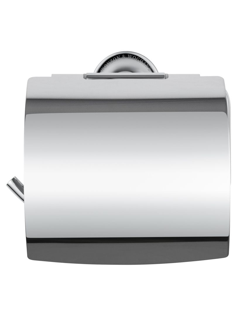 Приобрести держатель для туалетной бумаги с крышкой wonzon & woghand simple, хром (ww-6526)