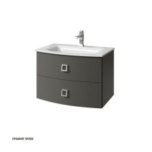 Caprigo Тумба с раковиной LEGATO 70 см, графит