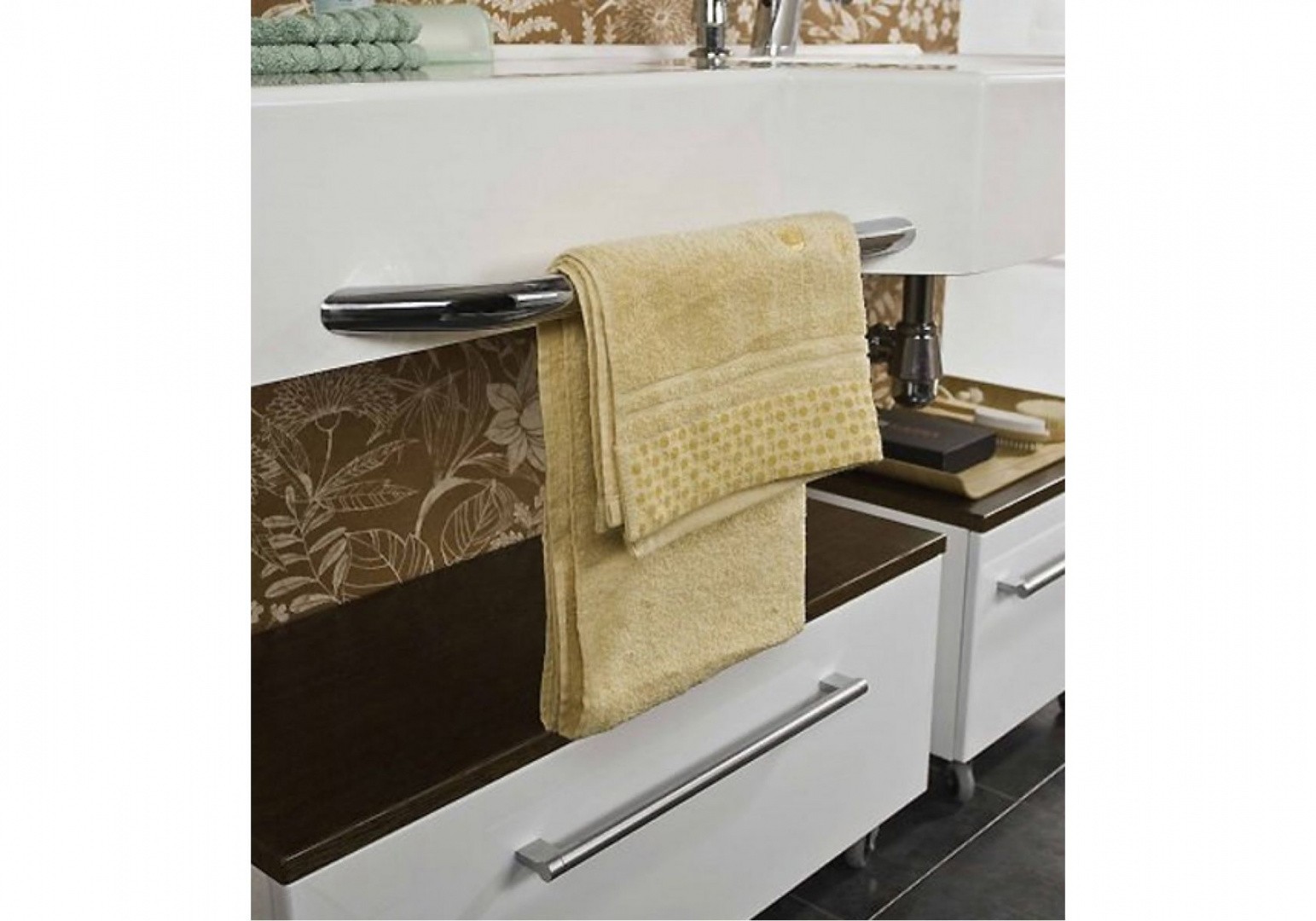 Приобрести раковина отель 1270 мм, материал литьевой мрамор, цвет белый.