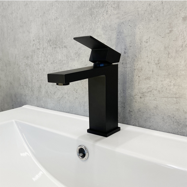 Приобрести comforty смеситель для раковины, черный матовый, fc045a-cmt