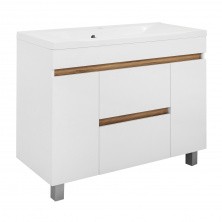 AQUA DE MARCO Тумба напольная с раковиной Sydney 100см. 2 ящика+2двери