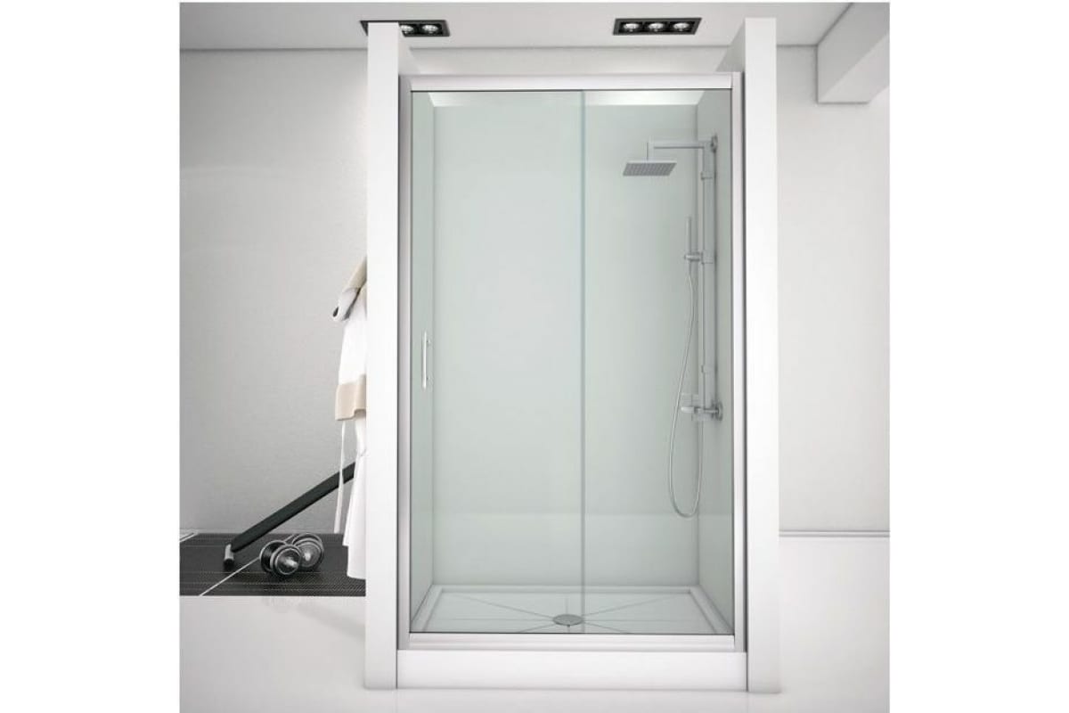 Приобрести aquanet душевая дверь alfa naa6121 150, прозрачное стекло