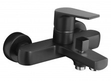 Смеситель для ванны Azario TREYA с коротким изливом, черный AZ-156805024